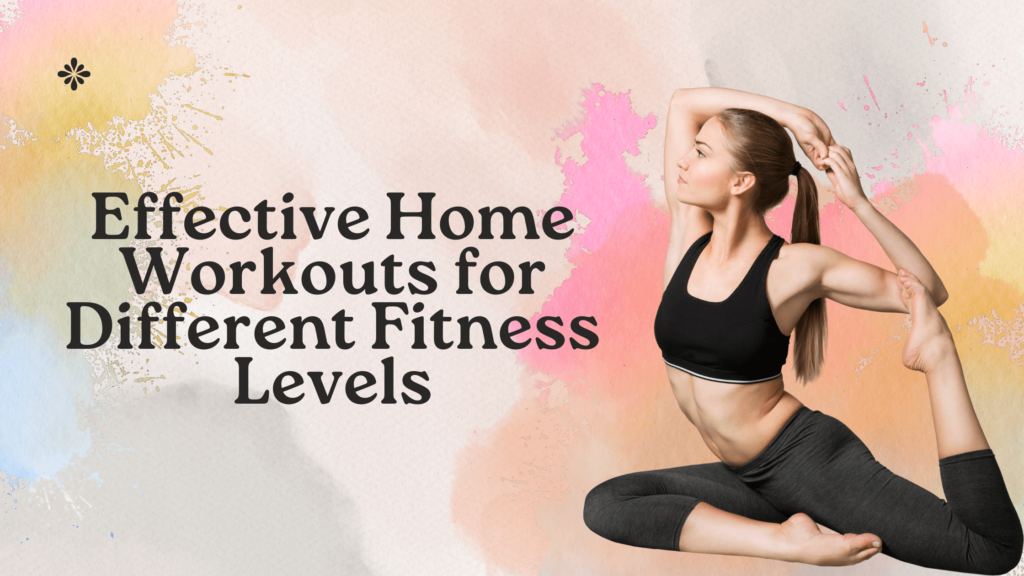 Home Workouts for Fitness | 4 Important Points